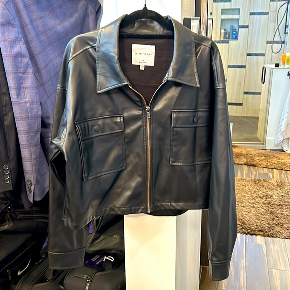 Celebrity Pink Jackets & Blazers - Black jacket‎
